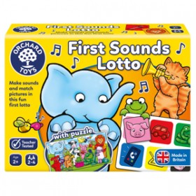 Joc educativ loto Primele sunete First Sounds Lotto - Orchard Toys