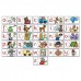 Joc educativ - puzzle in limba engleza Invata alfabetul prin asociere - ALPHABET MATCH