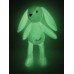 Jucarie Plus Jemini Fosforescenta 21 cm - Iepure Luminou Blu