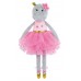 Jucarie plus muzicala Jemini 40 cm - Balerina Hipopotam