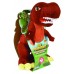 Jucarie plus muzicala Jemini cu lumini 25 cm - Dinozaur T-Rex