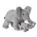 Mama si Puiul - Elefant - Jucarie Plus Wild Republic 25 cm