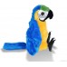 Papagal Macaw Galben - Jucarie Plus Wild Republic 30 cm