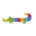 Puzzle alfabet - Crocodil - New Classic Toys