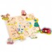 Puzzle lemn Ferma 9 piese - New Classic Toys
