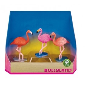 Set 3 figurine Flamingo - Bullyland
