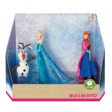 Set 3 figurine Frozen - Elsa, Anna si Olaf - Bullyland 