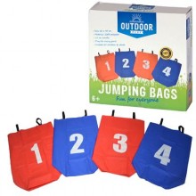 Set de 4 saci pentru sarit 90 x 60 cm, cu 2 manere - Outdoor Play