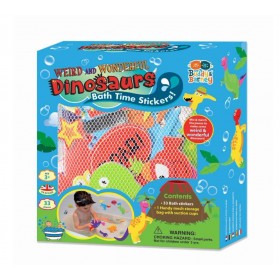 Stickere Dinozauri - set de joaca pentru baie - Buddy&Barney