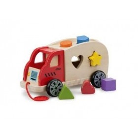 Camion Shape Sorter cu 6 forme - New Classic Toys
