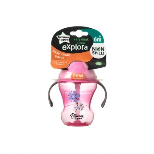 Cana cu pai 230 ml Tommee Tippee Explora Easy Drink - 6 luni+