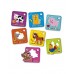 Cartonase puzzle cu sunete - Animale de la ferma Cartonase puzzle cu sunete - Animale de la ferma