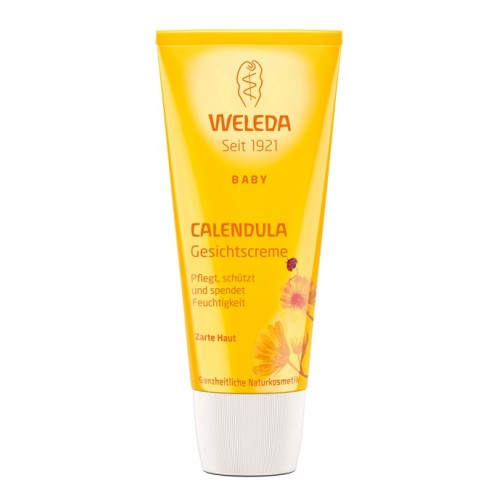 Cremă facială hidratantă cu gălbenele - Weleda Baby Cremă facială hidratantă cu gălbenele - Weleda Baby