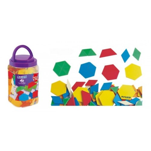 Forme geometrice diverse - 250 piese - Melissa and Doug
