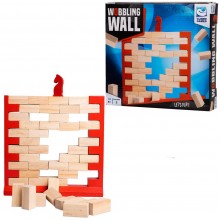 Joc interactiv din lemn - Darama Zidul, fara sa cada calutul - Clown Games