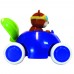 Pilot de curse Ursulet in Masinuta Afina - Cute Racer - Viking Toys