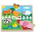 Puzzle ferma cu sunete New Classic Toys