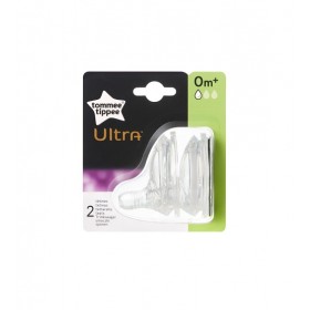 Set 2 tetine Ultra Tommee Tippee Closer to Nature - flux lent