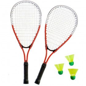 Set badminton viteza 2 rachete şi 3 fluturasi - SportX***