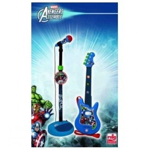 Set chitara si microfon Avengers - Reig Musicales