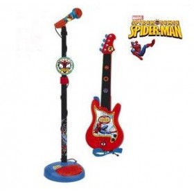 Set chitara si microfon Spiderman - Reig Musicales