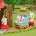 Sylvanian Families - Set Carucior Iepurasi Gemeni