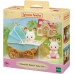 Sylvanian Families - Set Carucior Iepurasi Gemeni