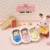 Sylvanian Families - Set De Ingrijire A Iepurasilor Tripleti