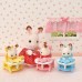 Sylvanian Families - Set De Ingrijire A Iepurasilor Tripleti