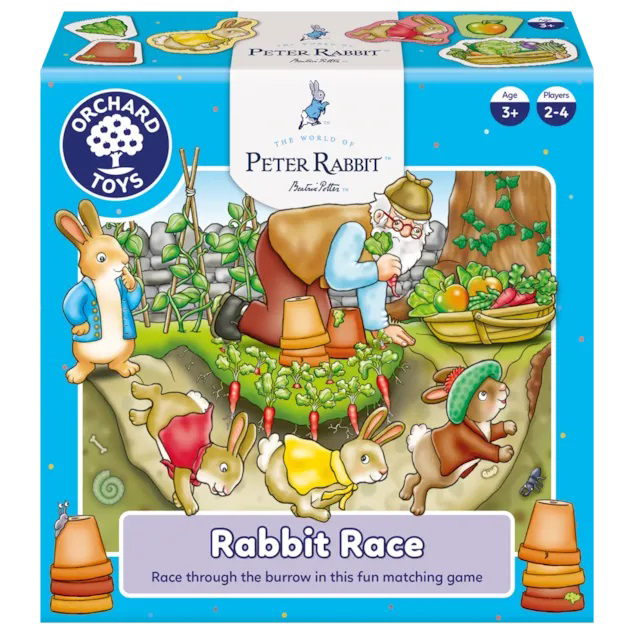 Joc educativ Intrecerea Iepurilor Peter Rabbit - Orchard Toys