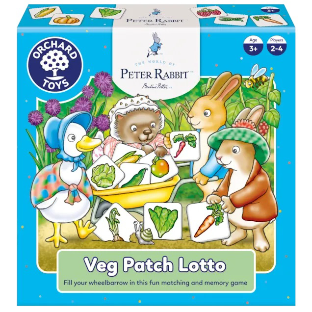Joc educativ Loto Gradina Cu Legume Peter Rabbit - Orchard Toys