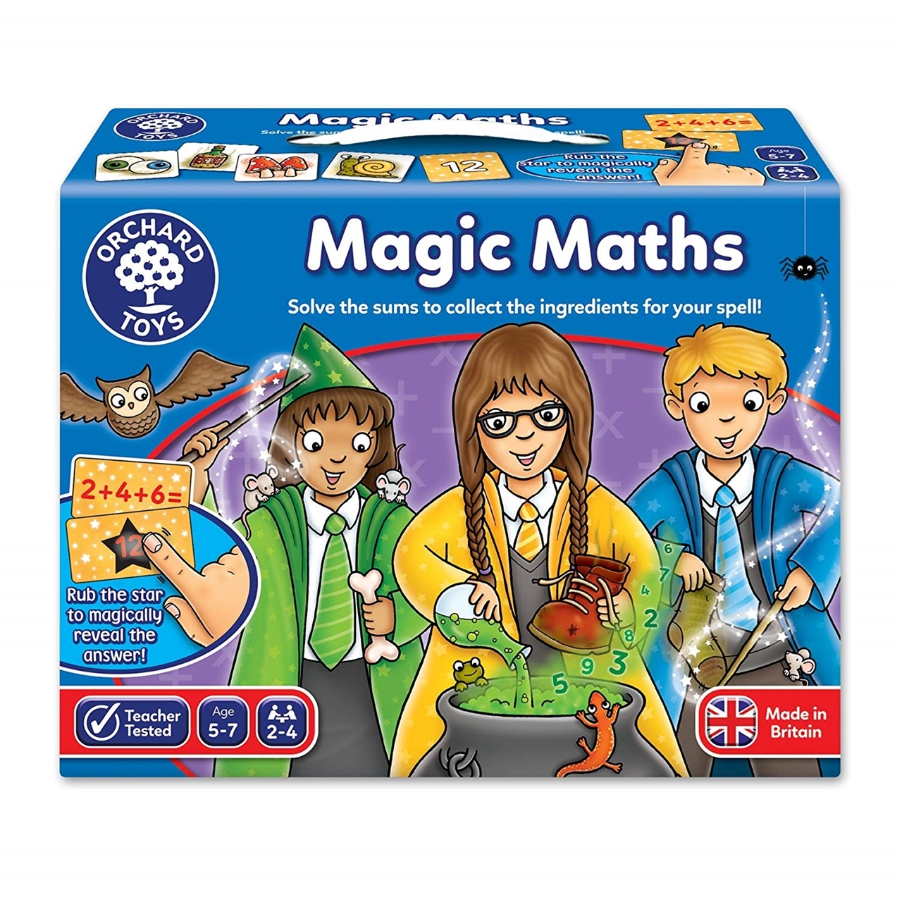 Joc educativ Magia Matematicii - MAGIC MATH - Orchard Toys