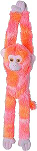 Maimuta care se agata Roz - Jucarie Plus Wild Republic 50 cm