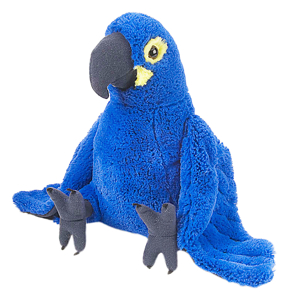 Papagal Albastru - Jucarie Plus Wild Republic 30 cm