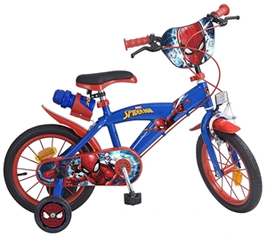Bicicleta 14'' Spiderman - baieti - Toimsa