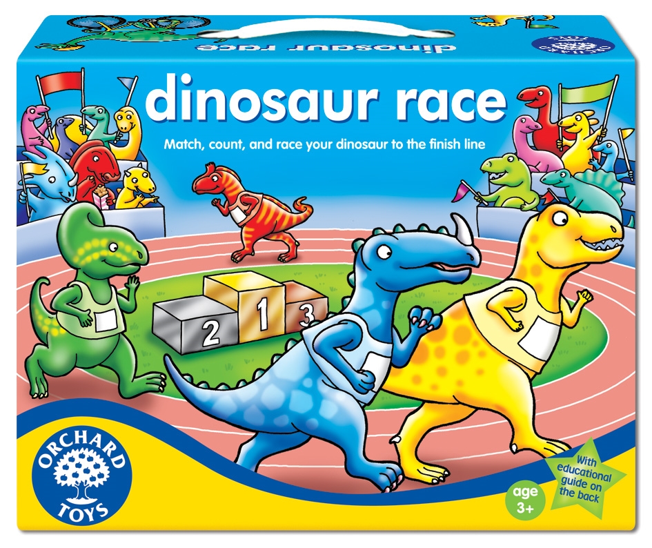 Joc Intrecerea dinozaurilor - Dinosaur race - Orchard Toys