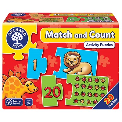 Potrivim si numaram - Match and Count - Orchard Toys